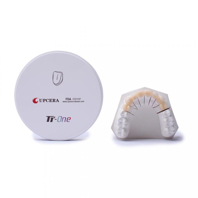 16 shades Multilayer Zirconia Based Ceramics for Zirconium Oxide Dental Anterior / Posterior