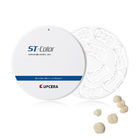 Dental Zirconia Blocks D98*18mm Upcera System Compatible Discs Without Coloring