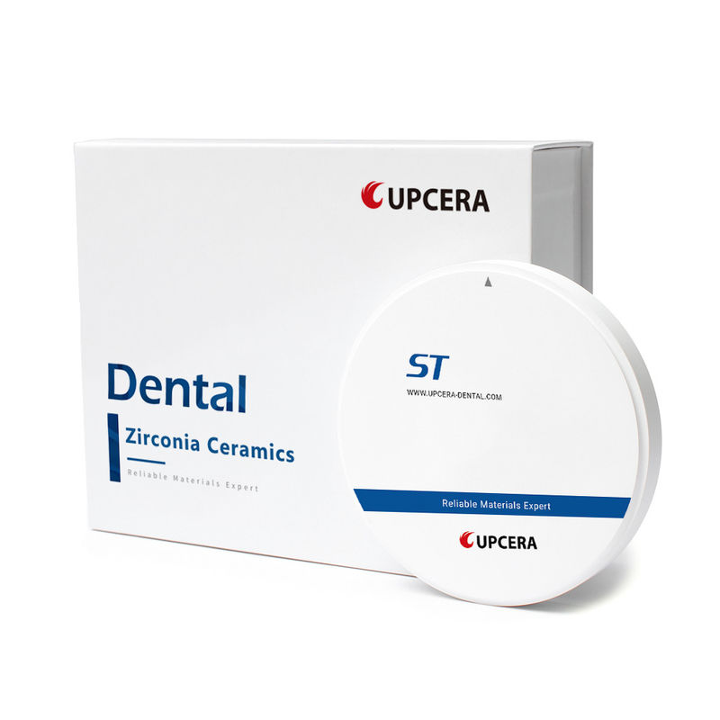 ST White Dental Zirconia Blank 16 Shades Upcera System Compatible